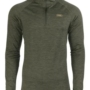 HART Langarmshirt Trail mit Zip, Grün Rabatt
